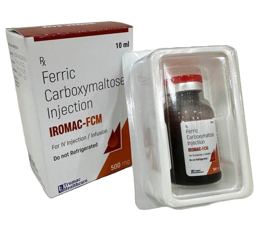 Ferric Carboxymaltose eq. to elemental iron 500 mg Injection — manufactured by Trumac Healthcare
