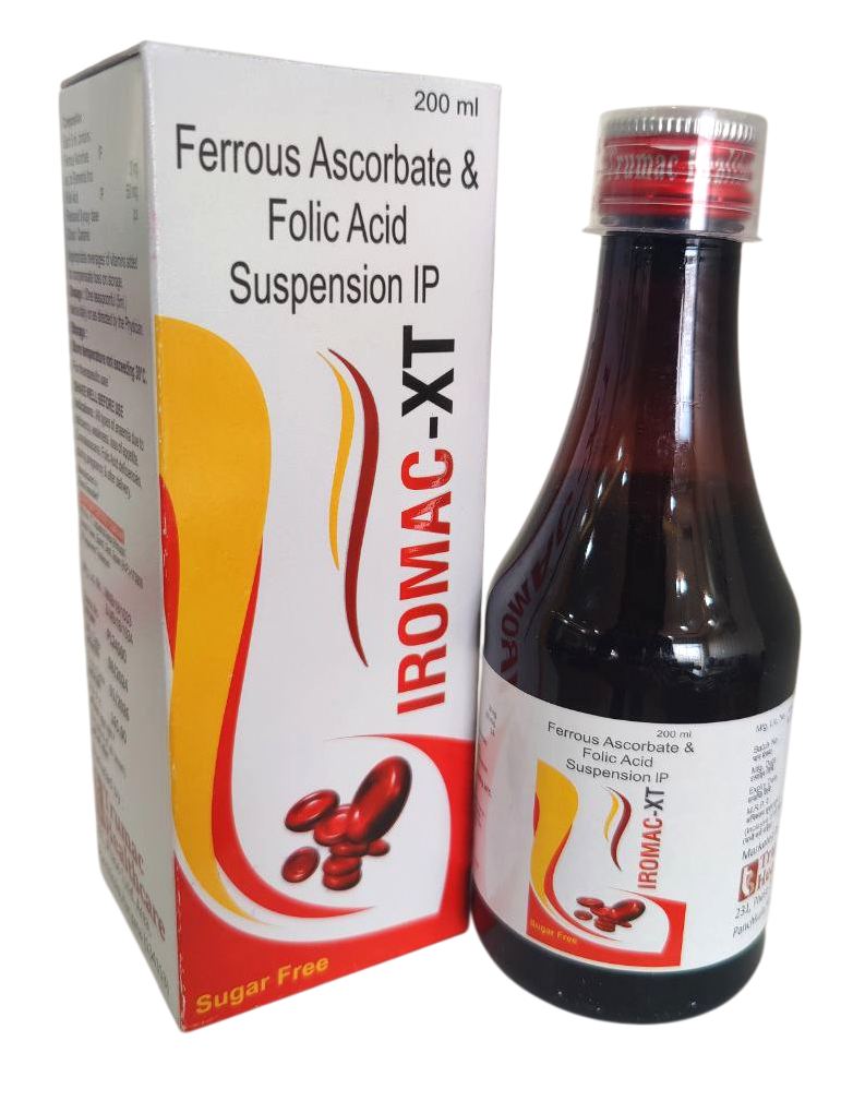 Ferrous Ascorbate 30 mg + Folic Acid 550 mcg ( *In Drug* ) Suspension — manufactured by Trumac Healthcare