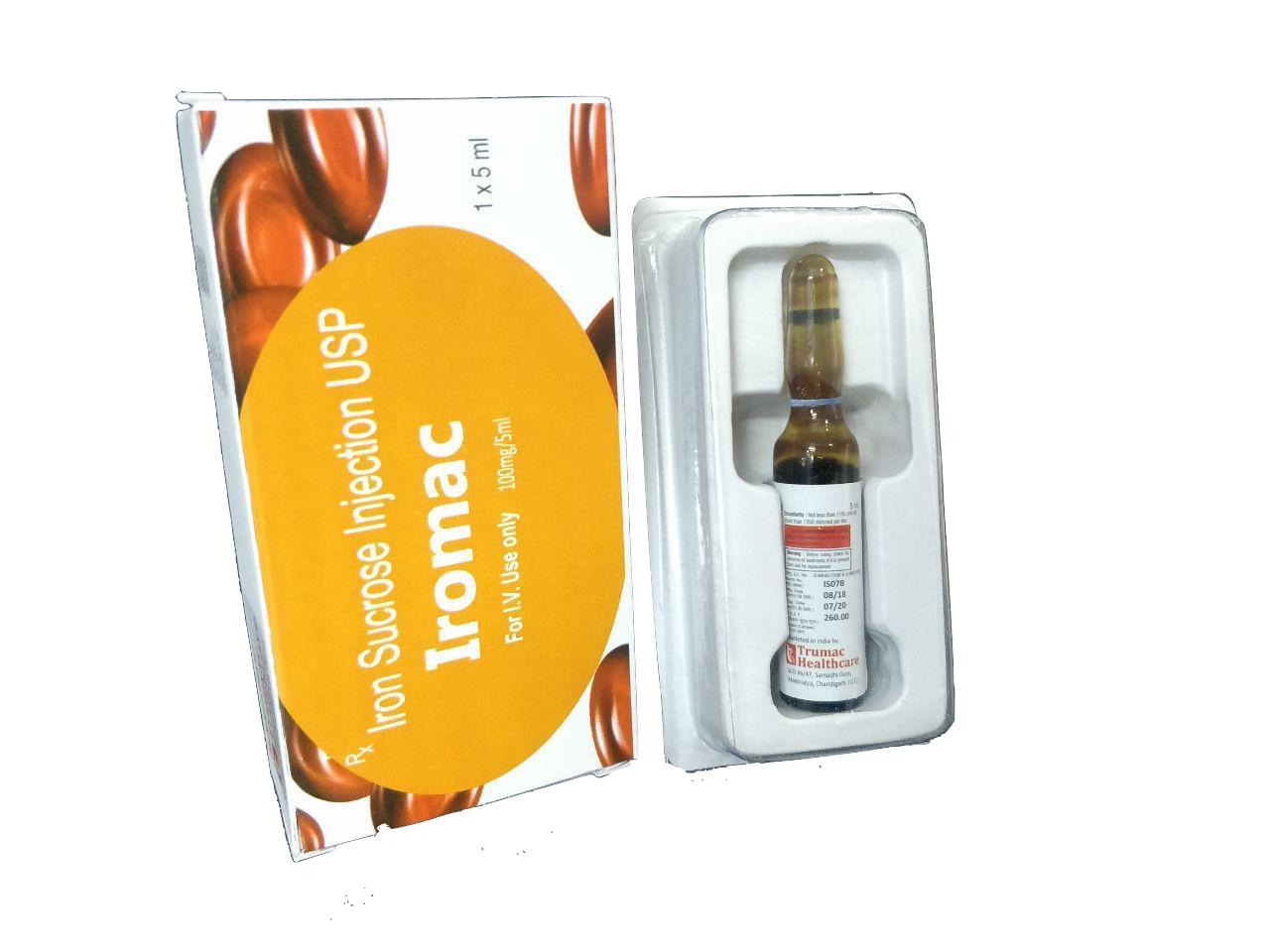 Iromac-5 Drops — Elemental Iron 20 mg per ml from Trumac Healthcare PCD Pharma Franchise India