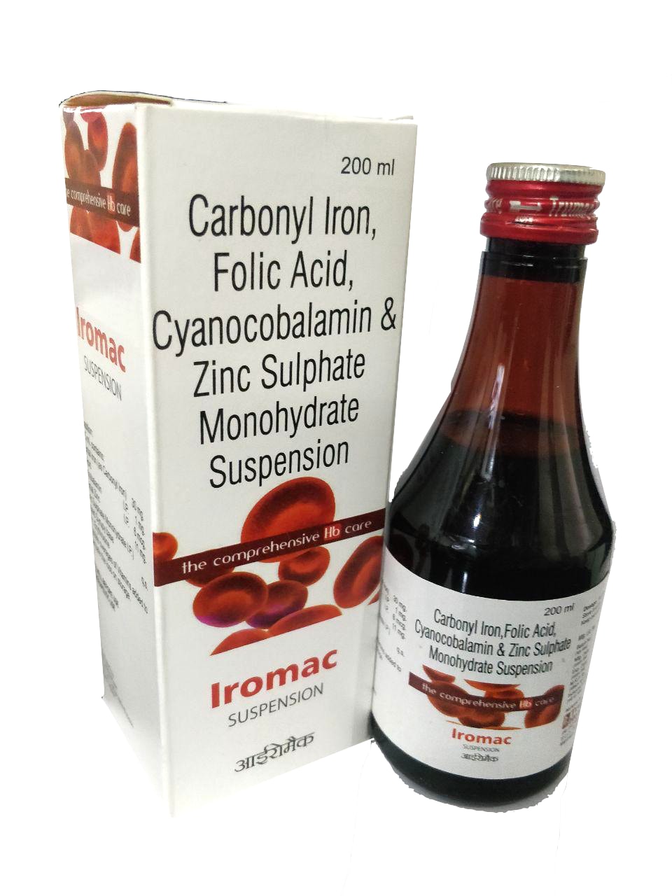 Carbonyl Iron 30 mg + Folic Acid 1 mg + Cyanocobalamin 6 mcg + Zinc Sulphate 11 mg Syrup — manufactured by Trumac Healthcare