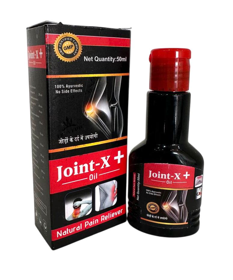 Joint-X+ Pain Oil 50 ml — Concentrated Wintergreen + Mahanarayan + Camphor Blend from Trumac Healthcare PCD Pharma Franchise India