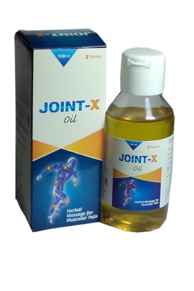 Joint-X Pain Oil 60 ml — Wintergreen + Mahanarayan Herbal Massage Oil from Trumac Healthcare PCD Pharma Franchise India