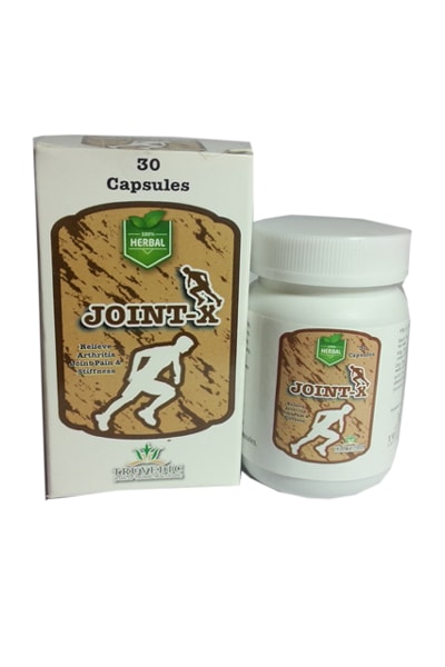 Joint-X Joint Pain Capsule — Ashwagandha + Shallaki + Guggul + Salai Guggal Ayurvedic Blend from Trumac Healthcare PCD Pharma Franchise India