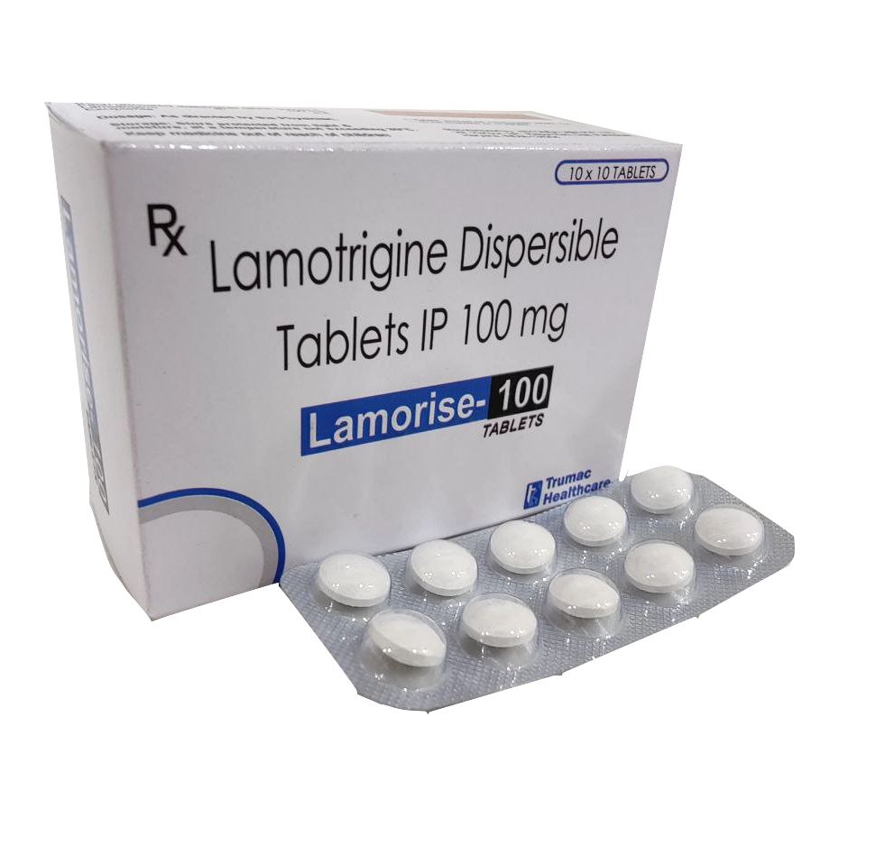 Lamorise-100 Tablet — Lamotrigine 100 mg from Trumac Healthcare PCD Pharma Franchise India