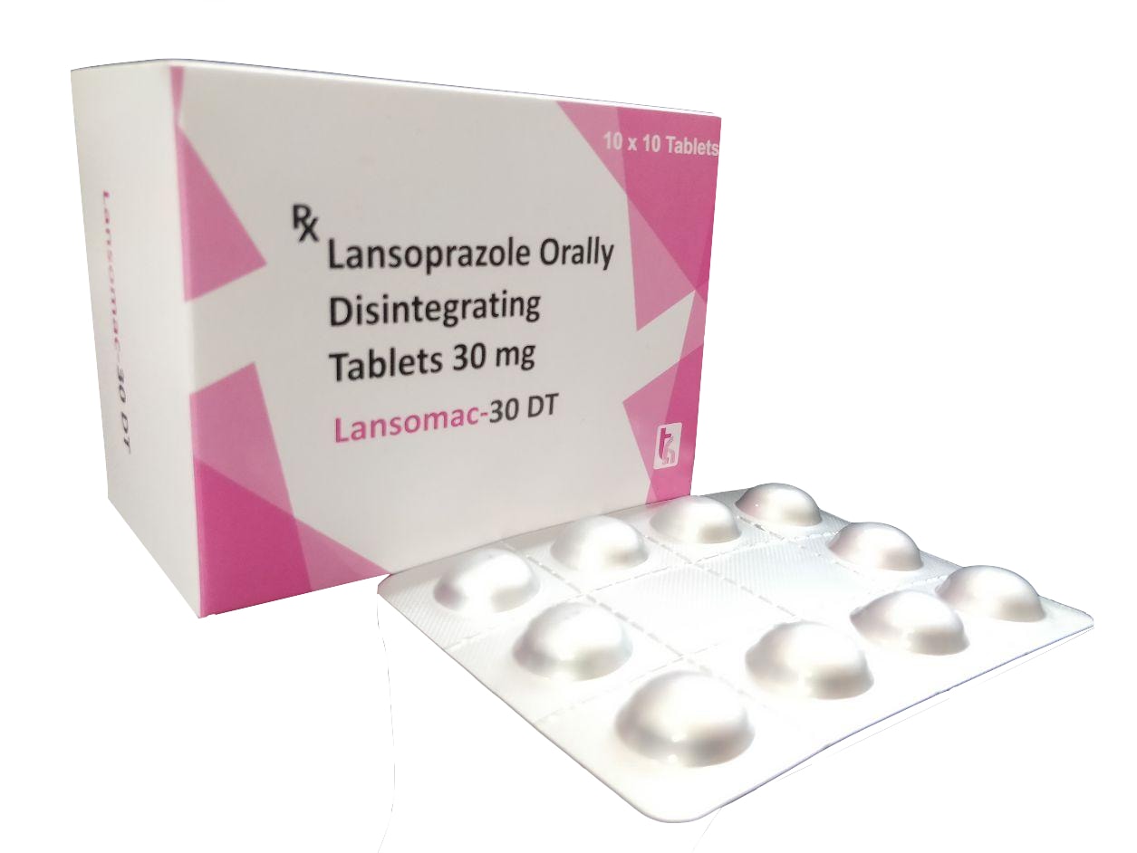 Lansomac-30 DT — Lansoprazole 30 mg from Trumac Healthcare PCD Pharma Franchise India