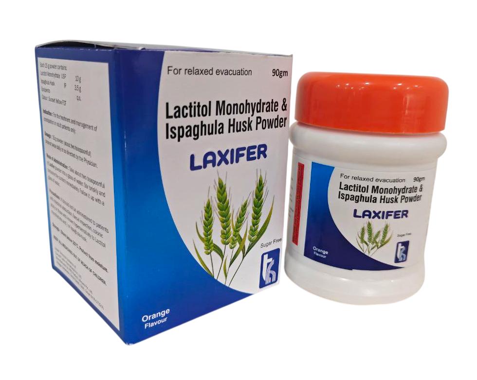 Laxifer Powder — Lactitol Monohydrate 10 g + Ispaghula Husk 3.5 g from Trumac Healthcare PCD Pharma Franchise India