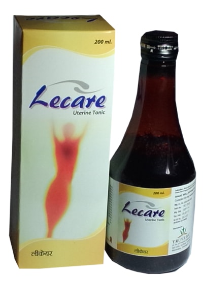 Lecare Uterine Tonic — Ashoka + Lodhra + Dashmool + Female Tonic Blend from Trumac Healthcare PCD Pharma Franchise India