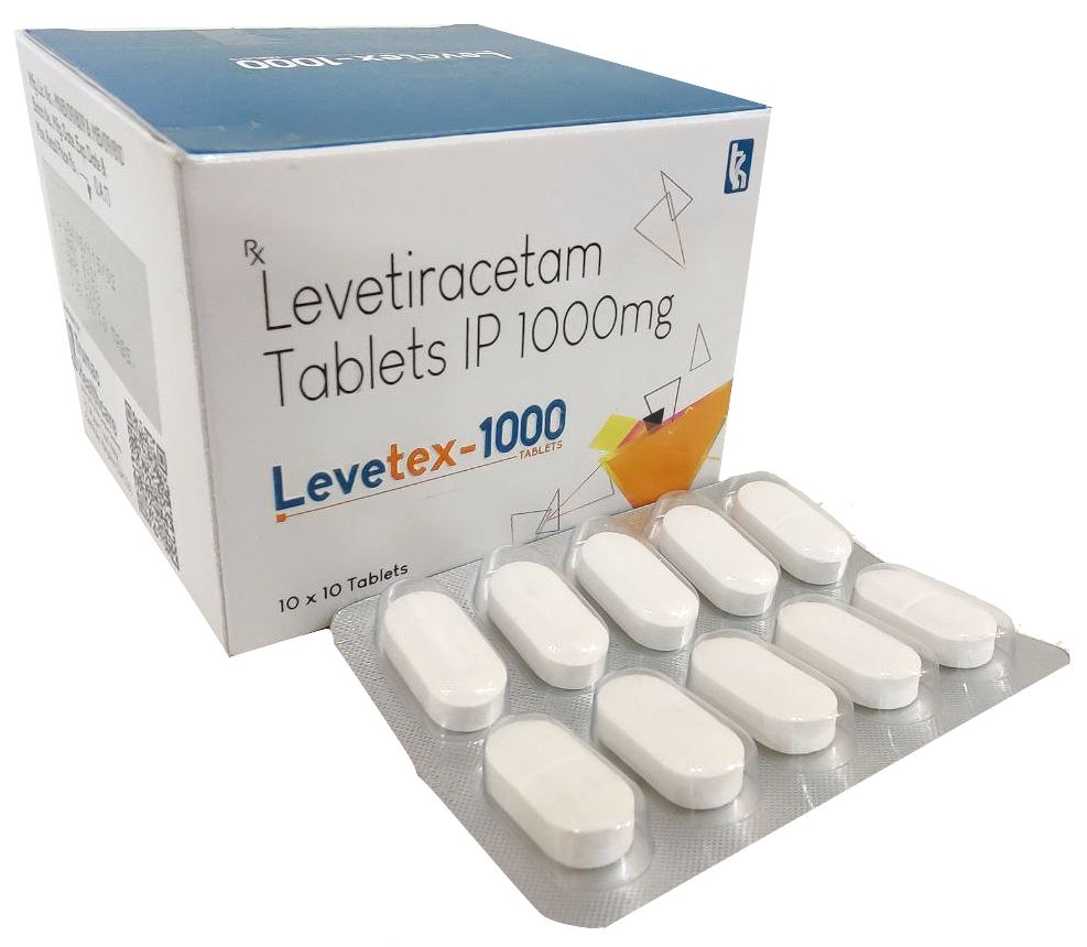 Levetex-1000 Tablet — Levetiracetam 1000 mg from Trumac Healthcare PCD Pharma Franchise India