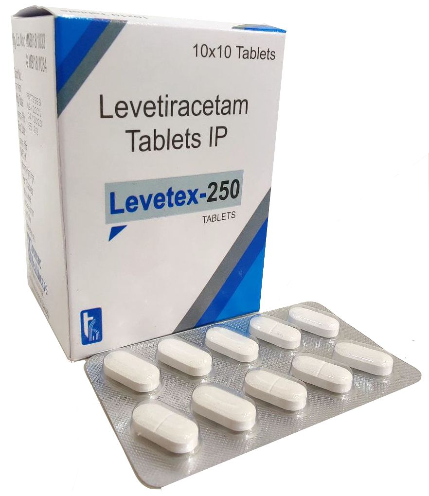 Levetex-250 Tablet — Levetiracetam 250 mg from Trumac Healthcare PCD Pharma Franchise India