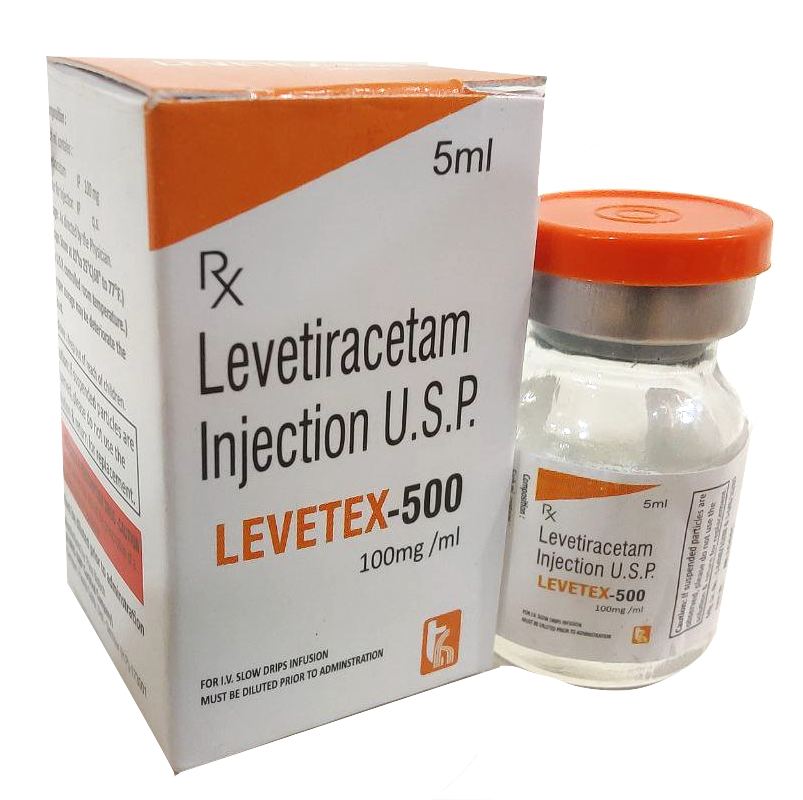 Levetiracetam 500 mg per 5 ml Injection — manufactured by Trumac Healthcare