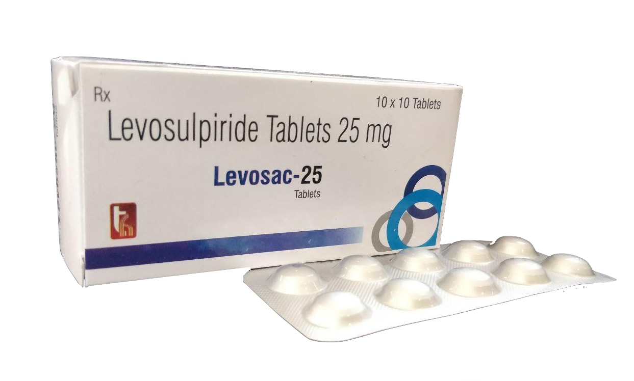Levosac-25 Tablet — Levosulpiride 25 mg from Trumac Healthcare PCD Pharma Franchise India