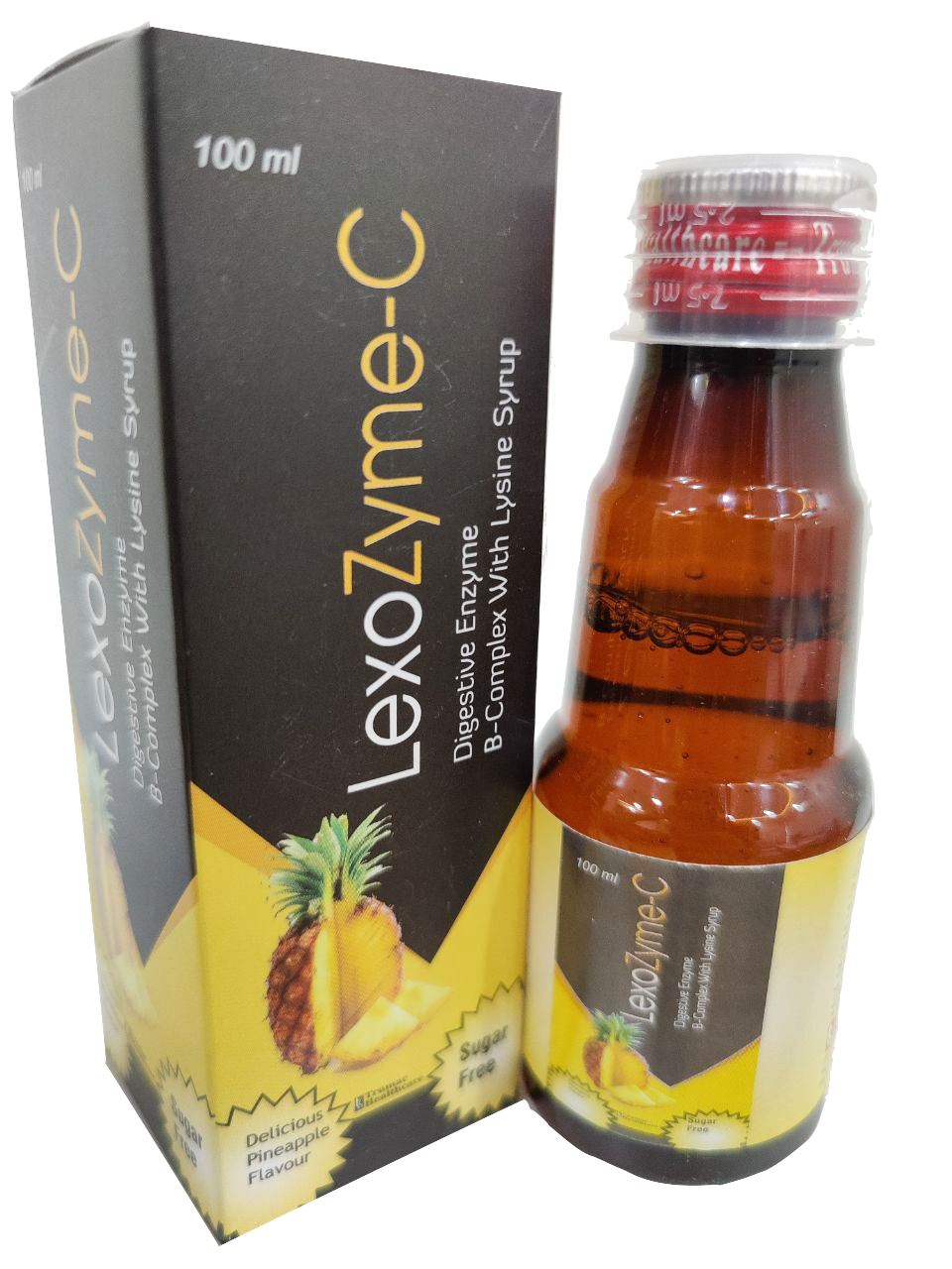 Papain 60 mg + L-Lysine 25 mg + Niacinamide 3 mg + Thiamide 1 mg + Pyridoxine 0.75 mg Syrup — manufactured by Trumac Healthcare