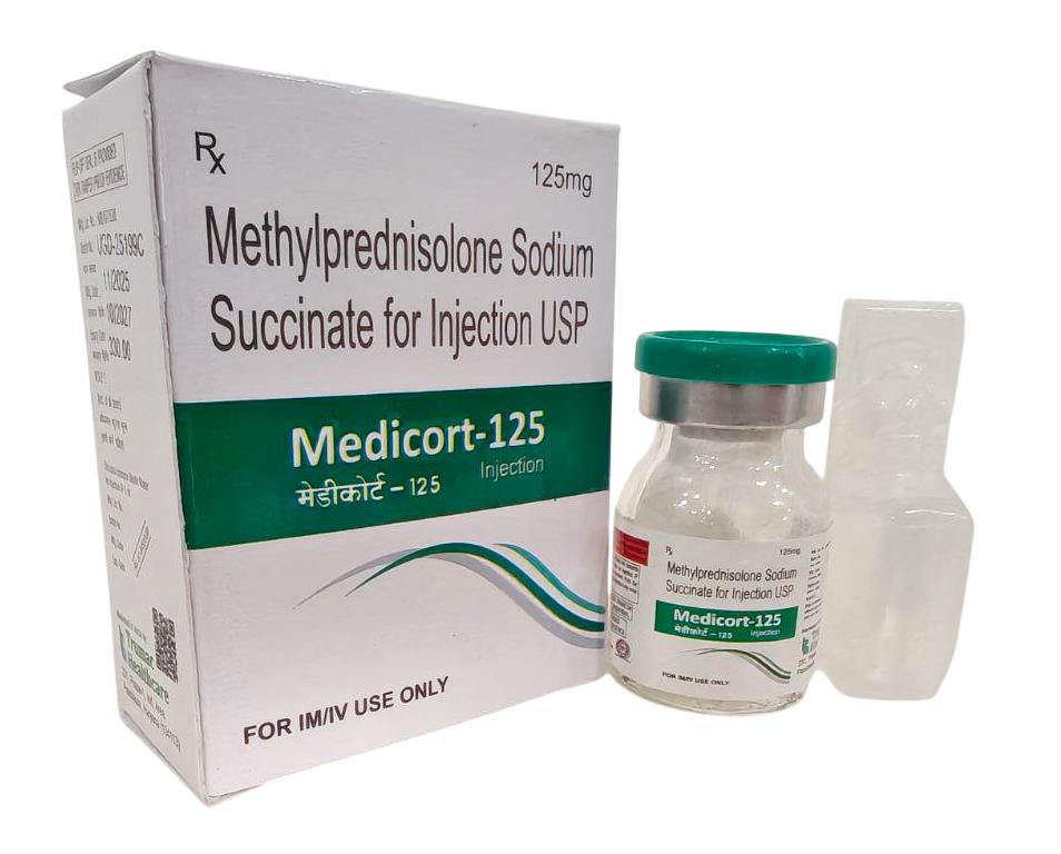 Methylprednisolone Succinate 125 mg Injection — manufactured by Trumac Healthcare