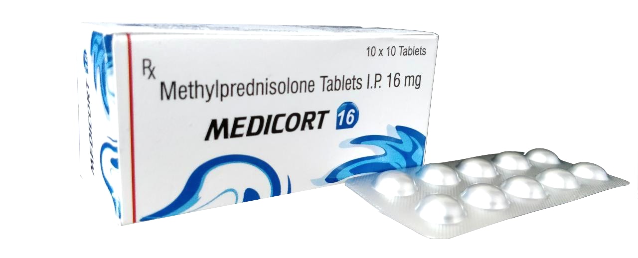 Methylprednisolone 16 mg Tablet — manufactured by Trumac Healthcare