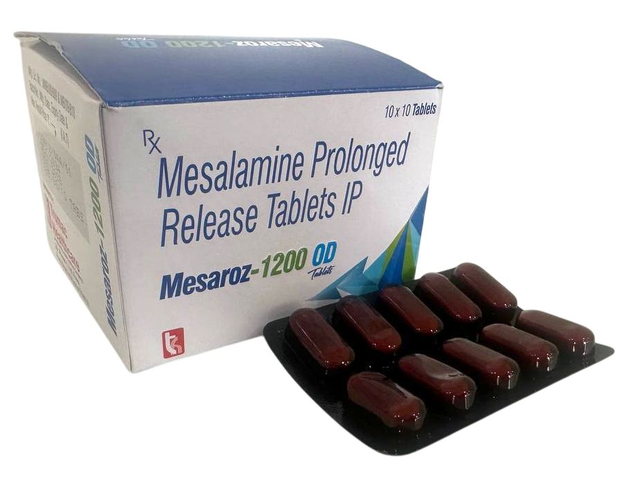 Mesalamine 1200 mg Prolonged Release Tablets Tablet — manufactured by Trumac Healthcare