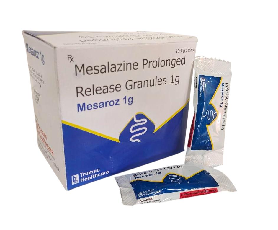 Mesalazine 1gm Sachets Tablet — manufactured by Trumac Healthcare