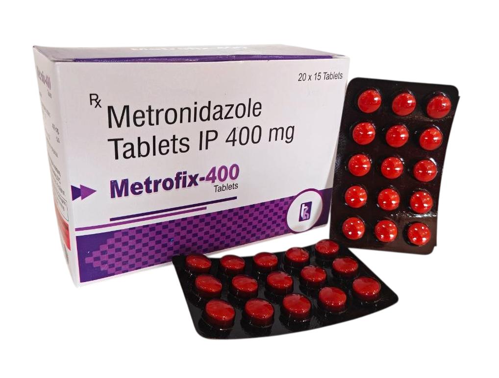 Metrofix-400 Tablet — Metronidazole 400 mg from Trumac Healthcare PCD Pharma Franchise India