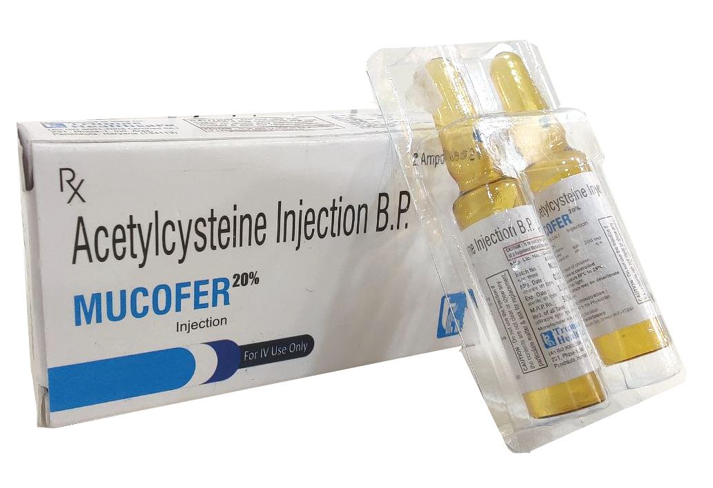 N-Acetylcysteine 400 mg Injection — manufactured by Trumac Healthcare