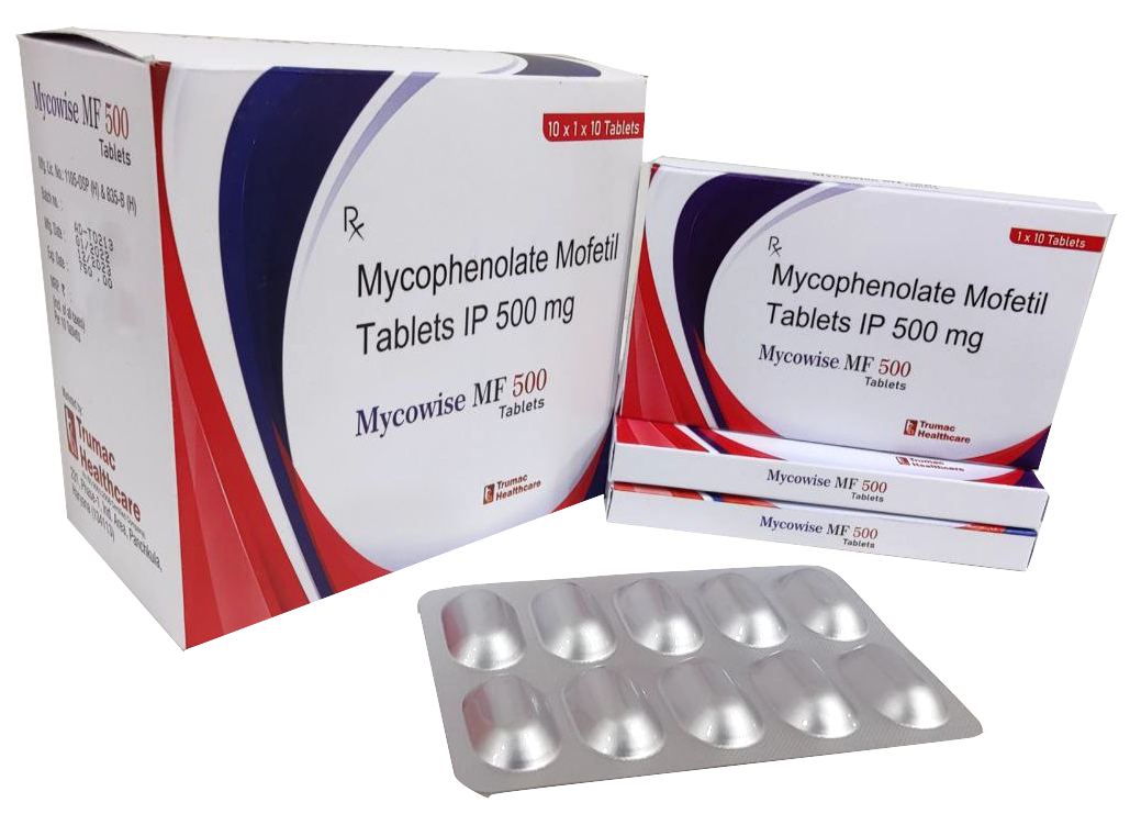 Mycophenolate Mofetil 500 mg Tablet — manufactured by Trumac Healthcare
