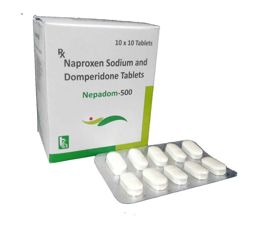 Naproxen 500 mg + Domperidone 10 mg Tablet — manufactured by Trumac Healthcare