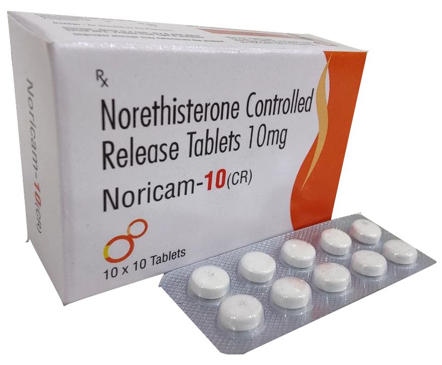 Norethisterone 10 mg Controlled Release Tab Tablet — manufactured by Trumac Healthcare