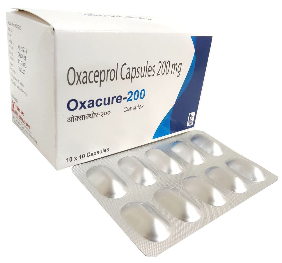 Oxaceprol 200 mg Capsules Capsule — manufactured by Trumac Healthcare
