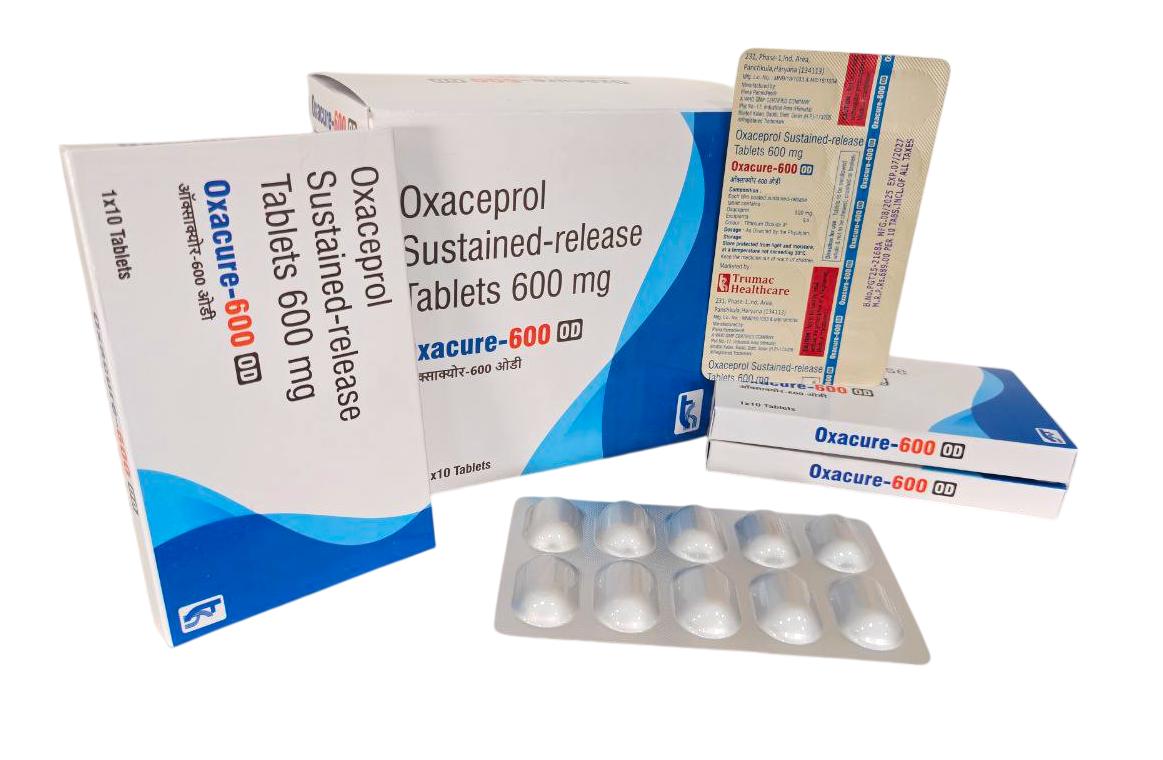 Oxaceprol (600 mg) Sustained Release Tablets Tablet — manufactured by Trumac Healthcare