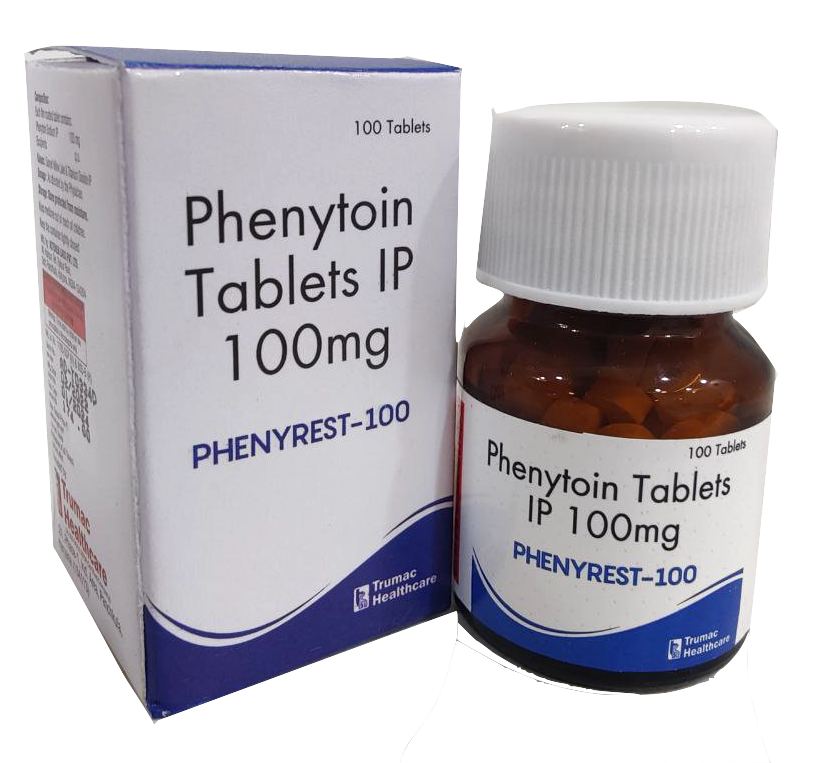 Phenytoin 100 mg Tablet — manufactured by Trumac Healthcare