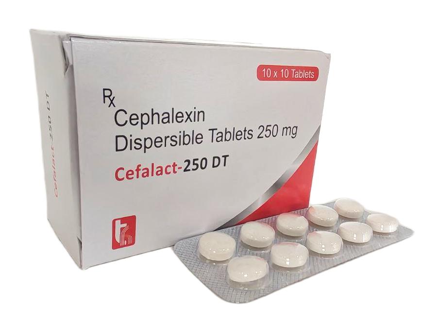 Cephalexin 250 MG Dispersible Tablet Tablet — manufactured by Trumac Healthcare