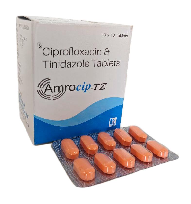 Ciprofloxacin Hcl 500 mg + Tinidazole 600 mg Tablet — manufactured by Trumac Healthcare