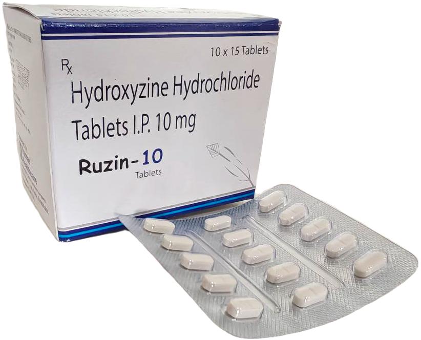 Hydroxyzine Hydrochloride 10 mg Tablet — manufactured by Trumac Healthcare
