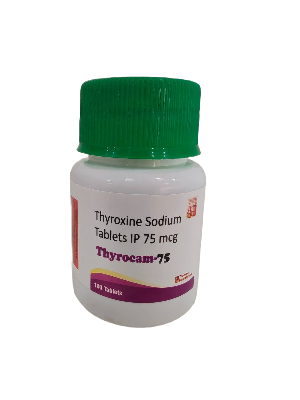 Thyrocam-75 Tablet — Thyroxine 75 mcg from Trumac Healthcare PCD Pharma Franchise India