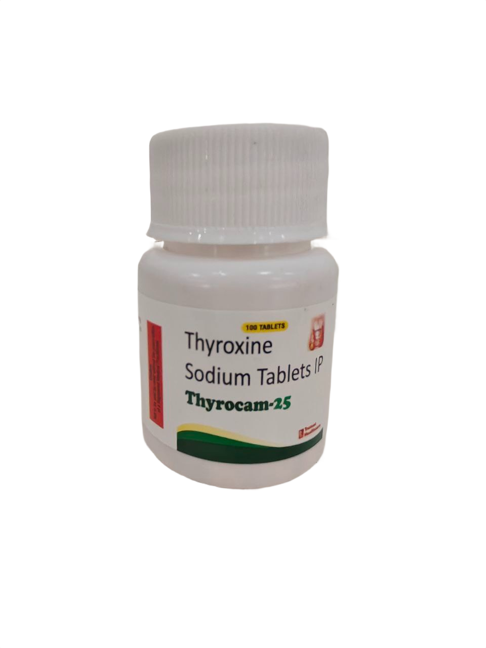 Thyroxine 25 mcg Tablet — manufactured by Trumac Healthcare