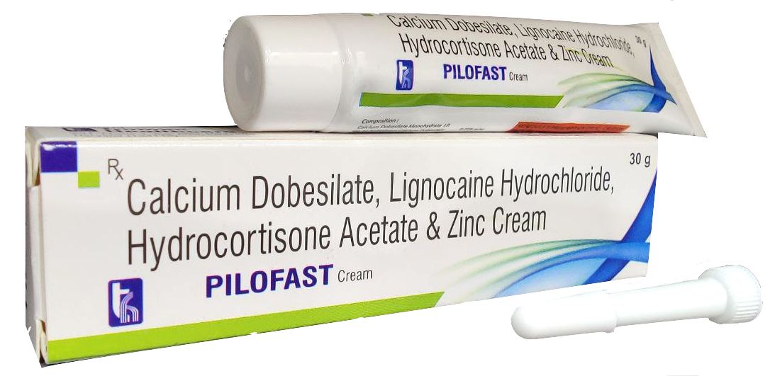 Lignocaine (3%w/w) + Calcium Dobesilate (0.25%w/w) + Hydrocortisone (0.25%w/w) + Phenylephrine (0.1%w/w) + Zinc Oxide (5%w/w) Cream — manufactured by Trumac Healthcare