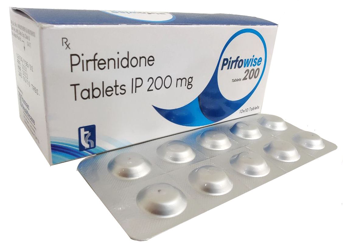 Pirfenidone 200 mg Tablet — manufactured by Trumac Healthcare