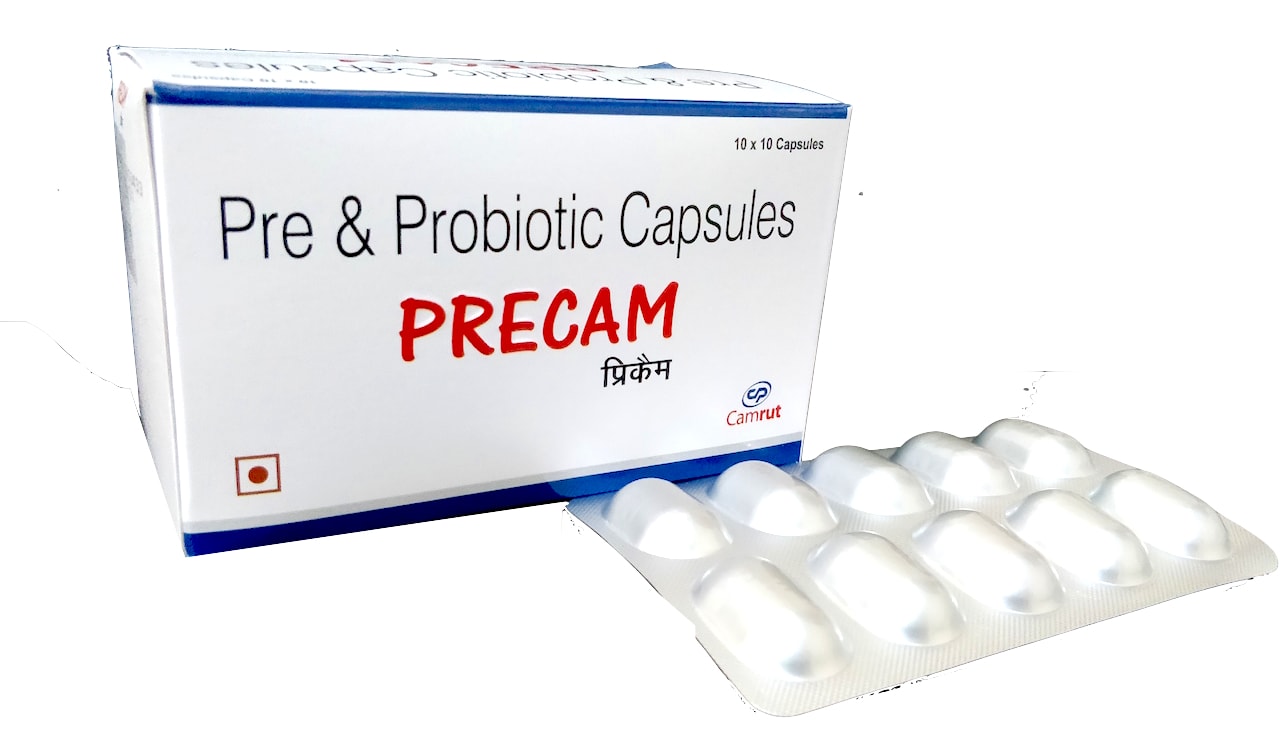 Pre-Probiotic (blend of Lactobacillus Acidophillus, Lactobacillus Rhamonsus, Bifidobacterium Longum, Sacchromyces Boulardii) 2.75 billion cfu Tablet — manufactured by Trumac Healthcare