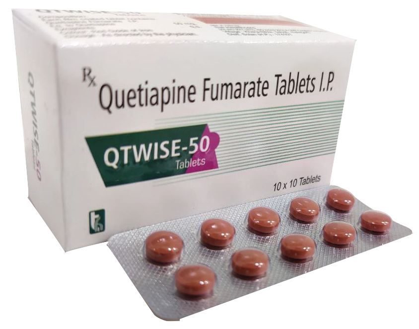 Qtwise-50 Tablet — Quetiapine 50 mg from Trumac Healthcare PCD Pharma Franchise India