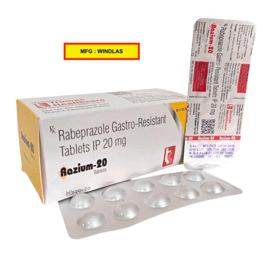 Razium-20 Tablet (Windlas)