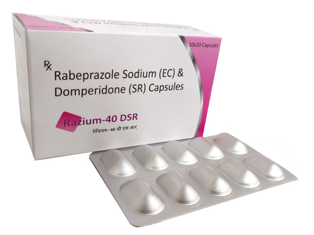 Rabeprazole 40 mg + Domperidone 30 mg Sustained Release Capsule — manufactured by Trumac Healthcare