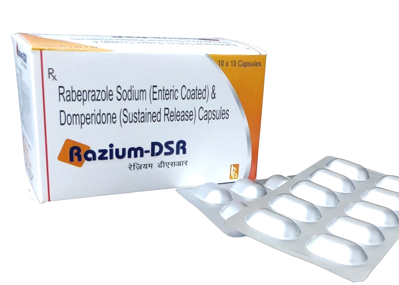Rabeprazole 20 mg + Domperidone 30 mg Sustained Release Tablet — manufactured by Trumac Healthcare