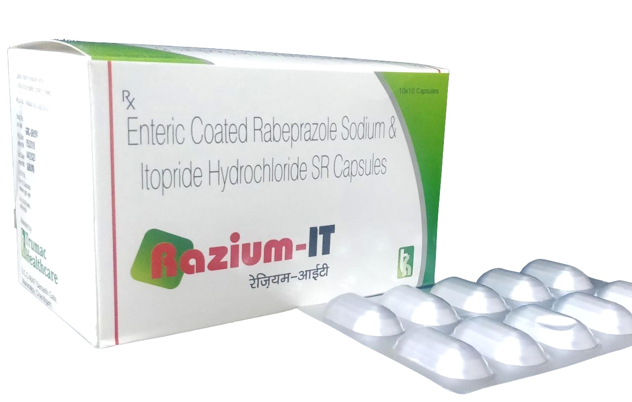 Razium-IV Injection — Rabeprazole 20 mg from Trumac Healthcare PCD Pharma Franchise India