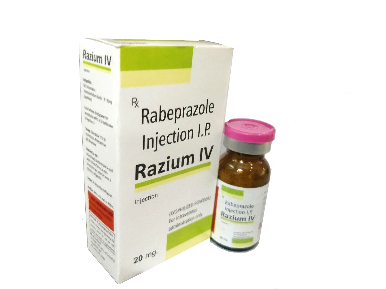 Rabeprazole Sodium 20 mg Injection — manufactured by Trumac Healthcare