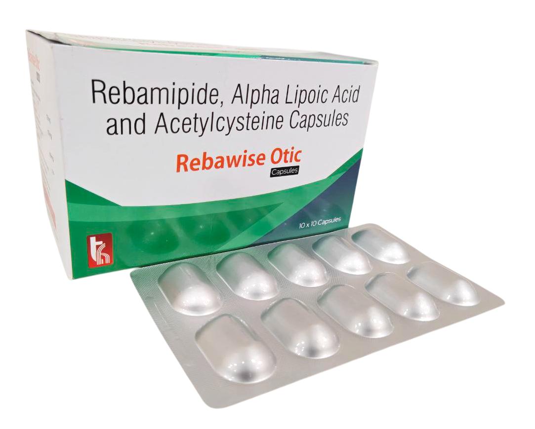 Rebawise-OTIC Capsule — Rebamipide + Otilonium Bromide from Trumac Healthcare PCD Pharma Franchise India
