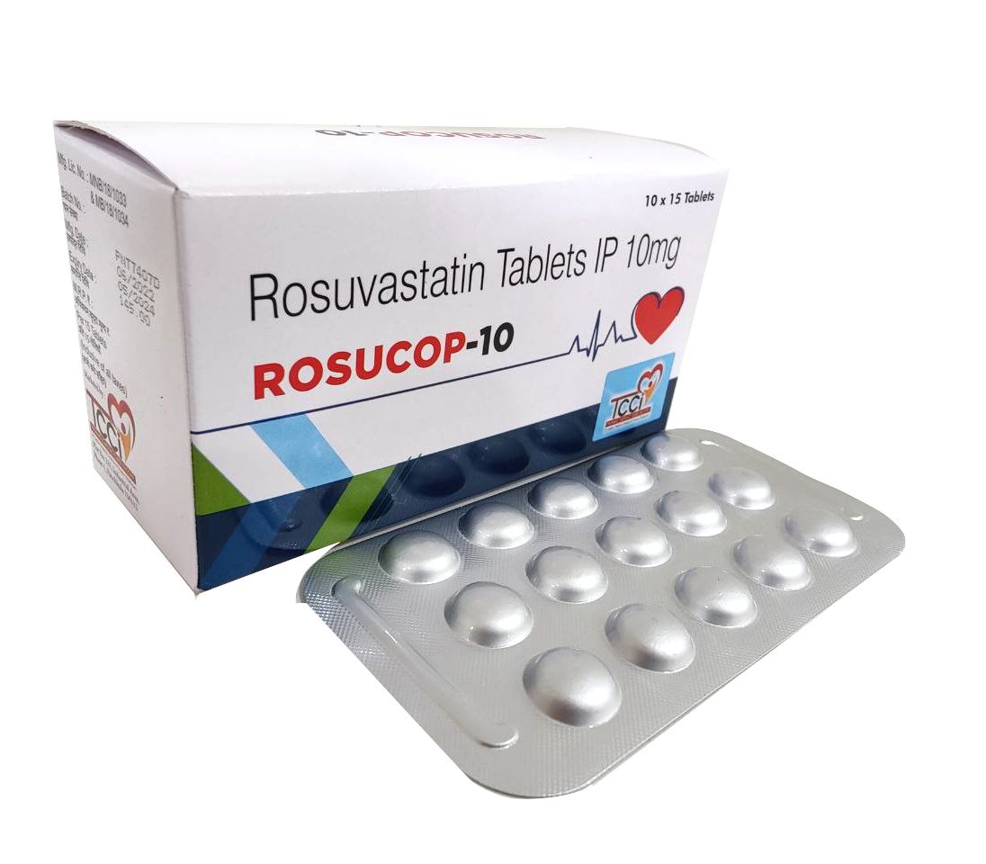 Rosuvastatin 10 mg Tablet — manufactured by Trumac Healthcare