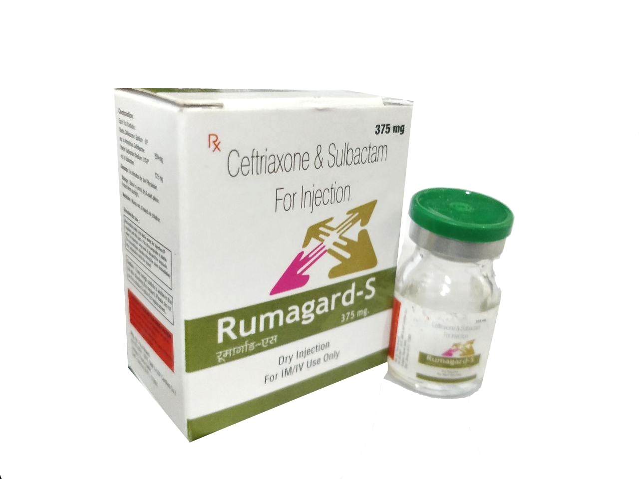 Ceftriaxone-250 + Sulbactum-125 mg Injection — manufactured by Trumac Healthcare
