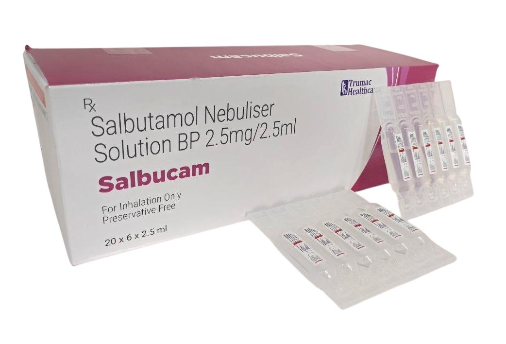 Salbucam Respules (20×6)