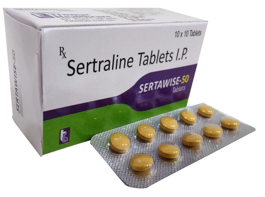 Sertraline 50 mg Tablet — manufactured by Trumac Healthcare
