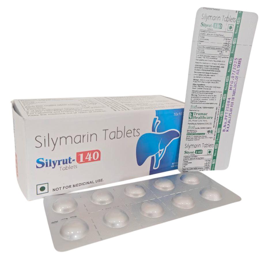Silymarin 140 mg Tab Tablet — manufactured by Trumac Healthcare