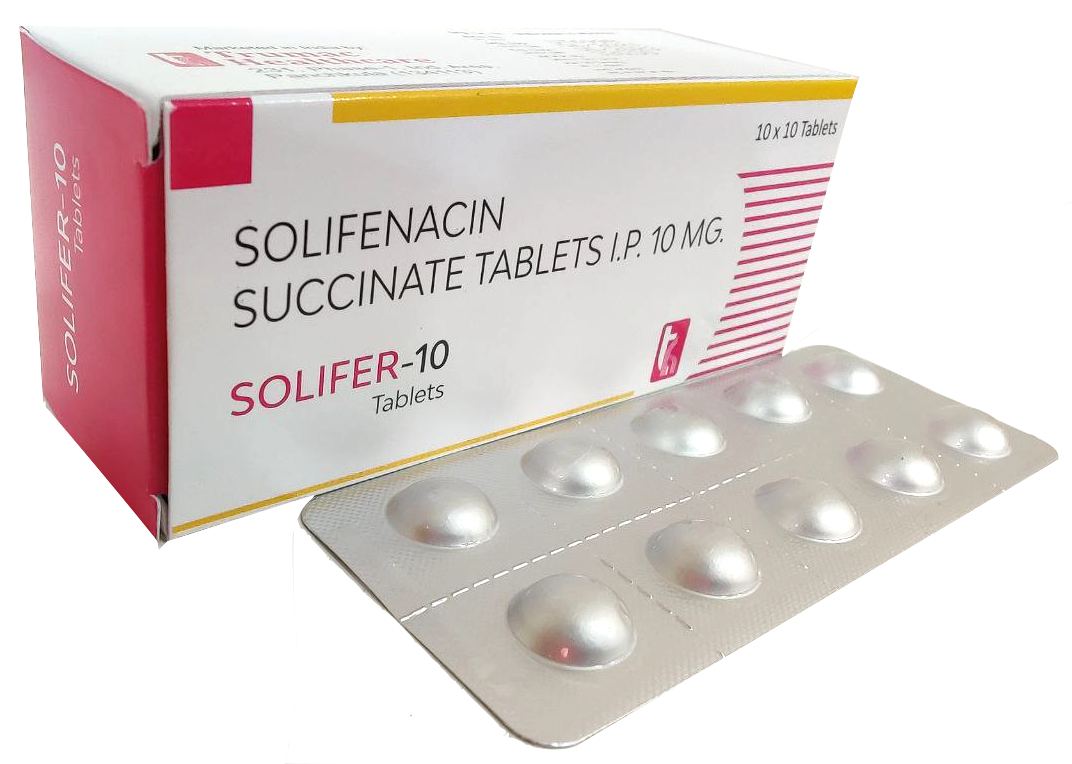 Solifenacin 10 mg Tablets Tablet — manufactured by Trumac Healthcare