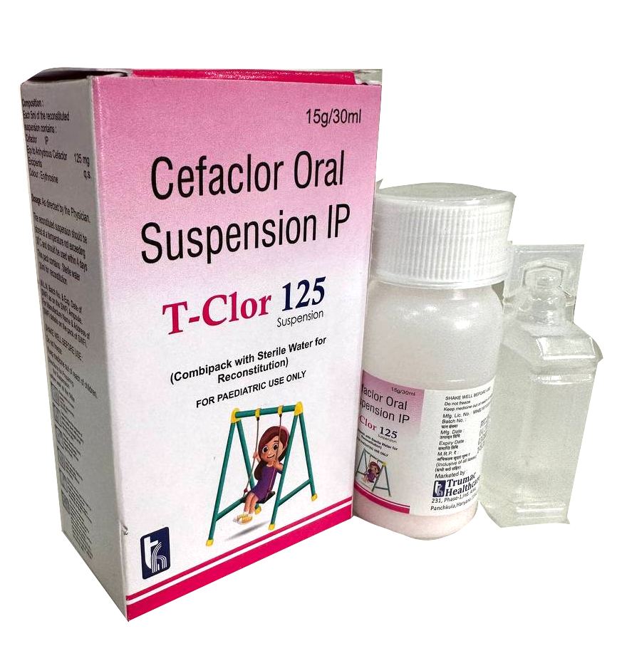 Cefaclor 125 mg / 5 ml Syrup — manufactured by Trumac Healthcare